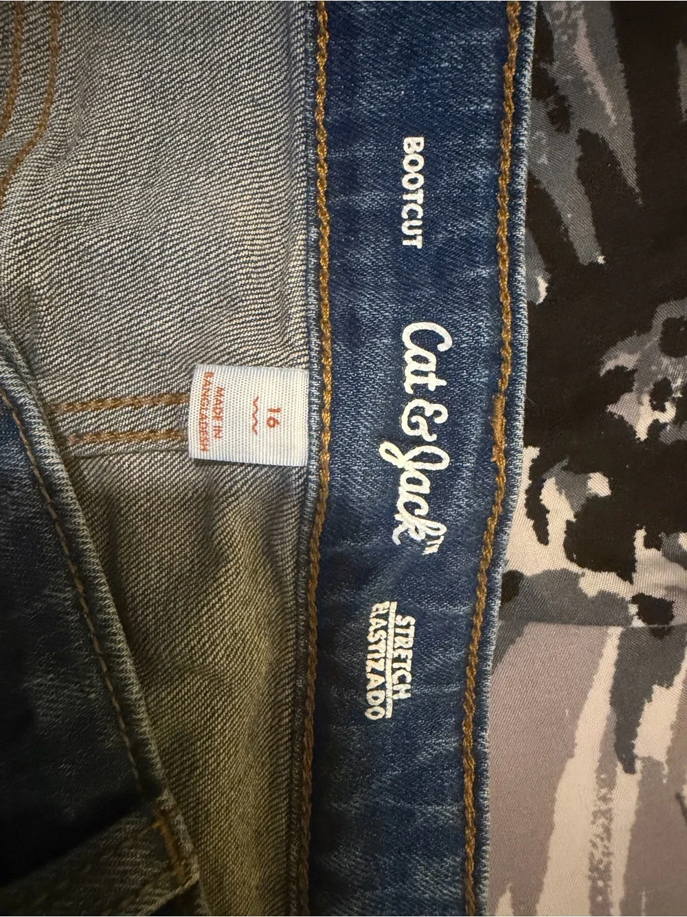 Classic Cat & Jack Bootcut Jeans in Medium Blue - Picture 3 of 4